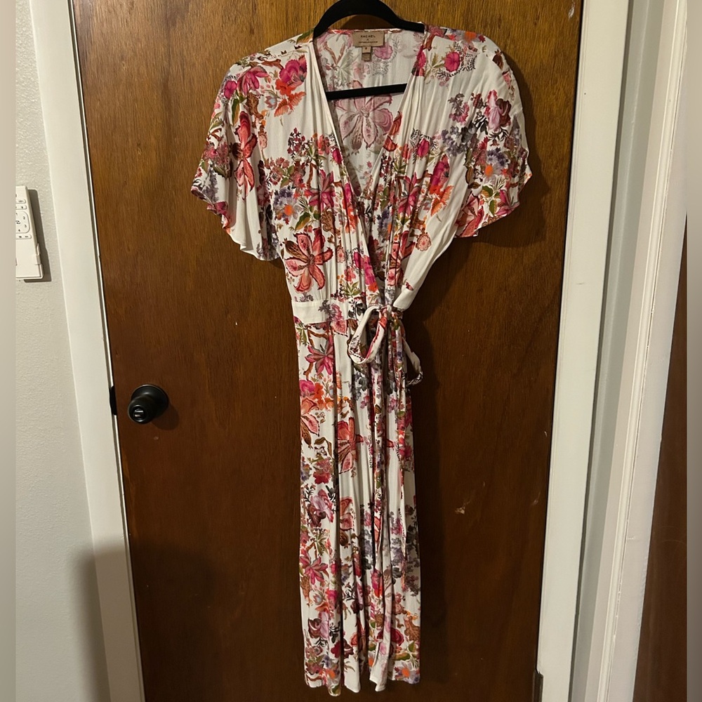 Anthropologie Wrap Midi Dress